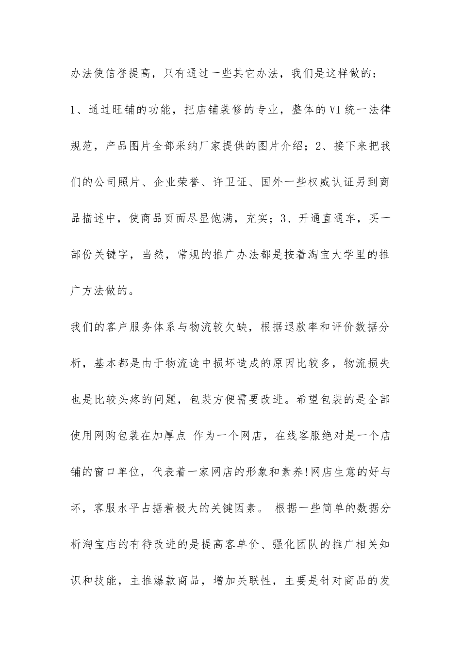 淘宝年度工作总结-_第2页