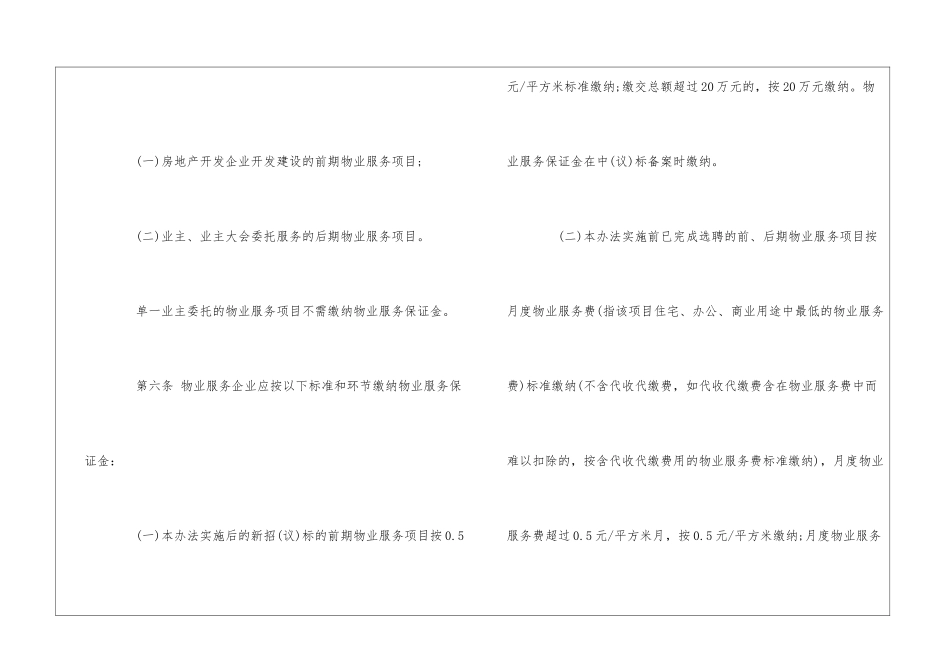 淮安市物业服务保证金管理办法--_第3页