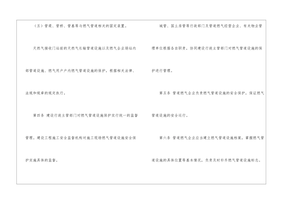 深圳市燃气管道设施保护办法_第2页