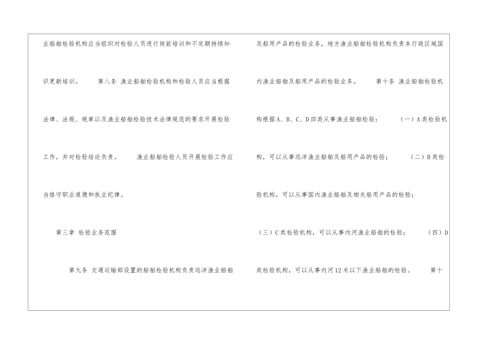 渔业船舶检验管理规定_第3页