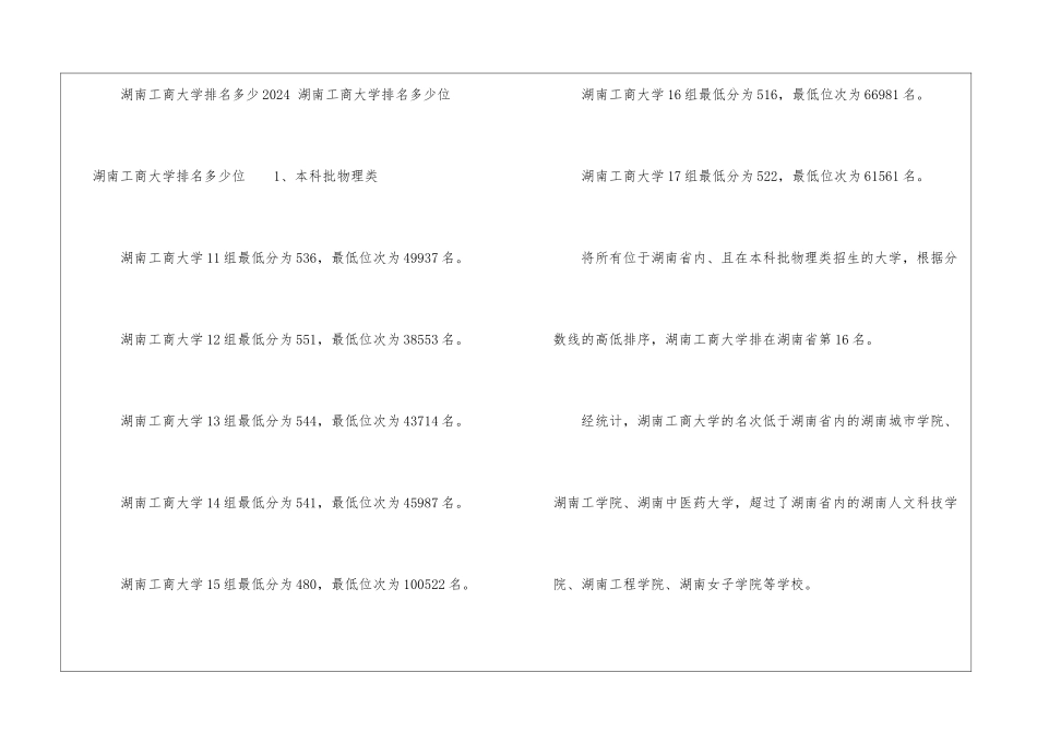 湖南工商大学排名多少位2024-湖南工商大学2024最新排名_第2页