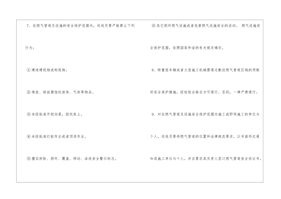 燃气管网巡线员岗位职责_第2页