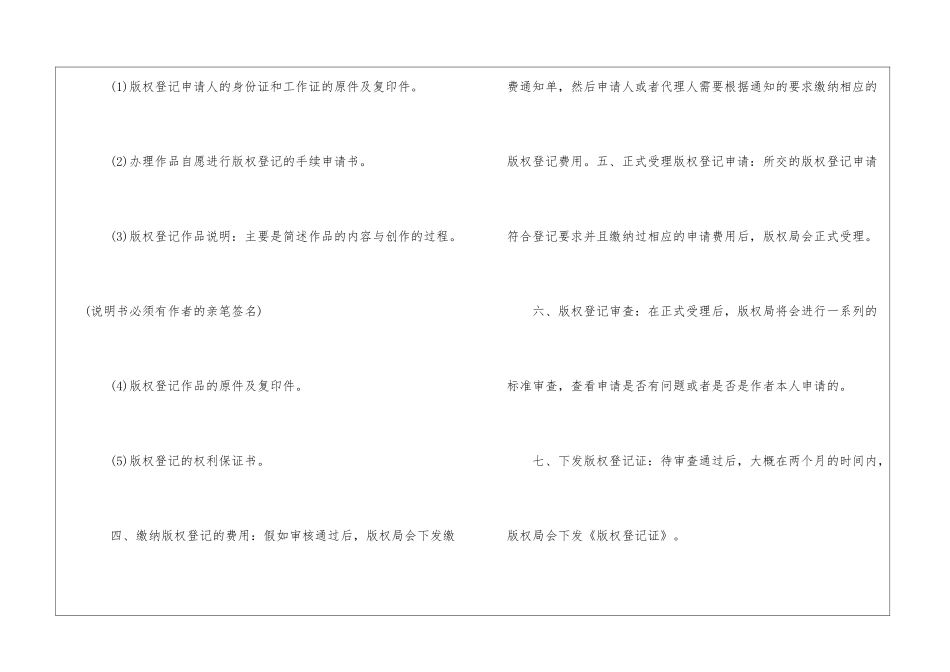 版权转让合同注意事项一览_第3页