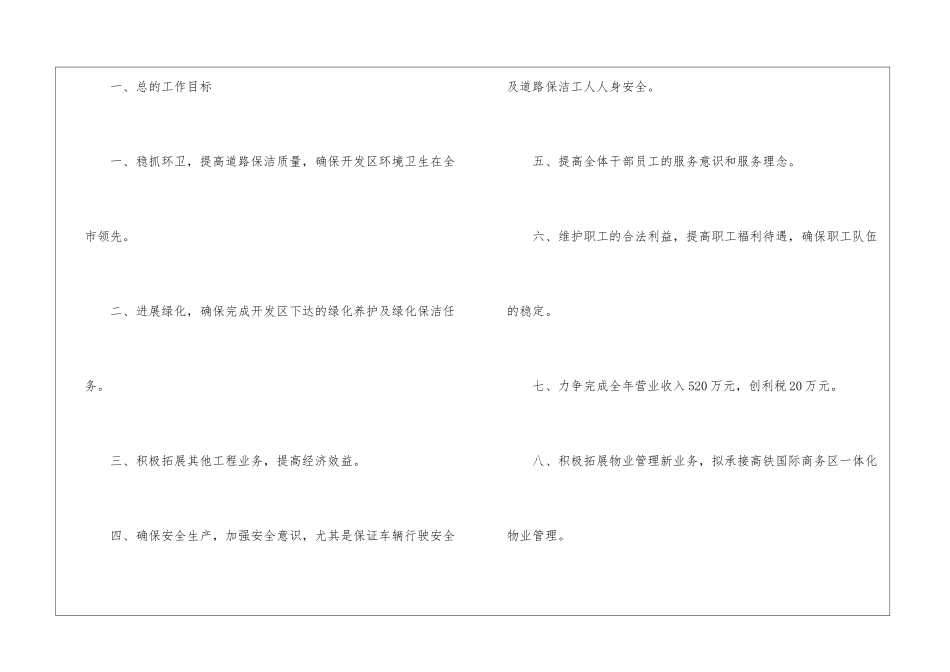 物业人员工作计划4篇_第2页