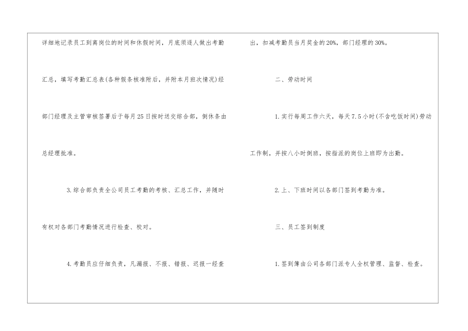 物业公司制度手册：劳动制度组织管理--_第2页