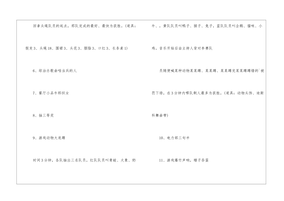 物业公司年会策划书_第3页