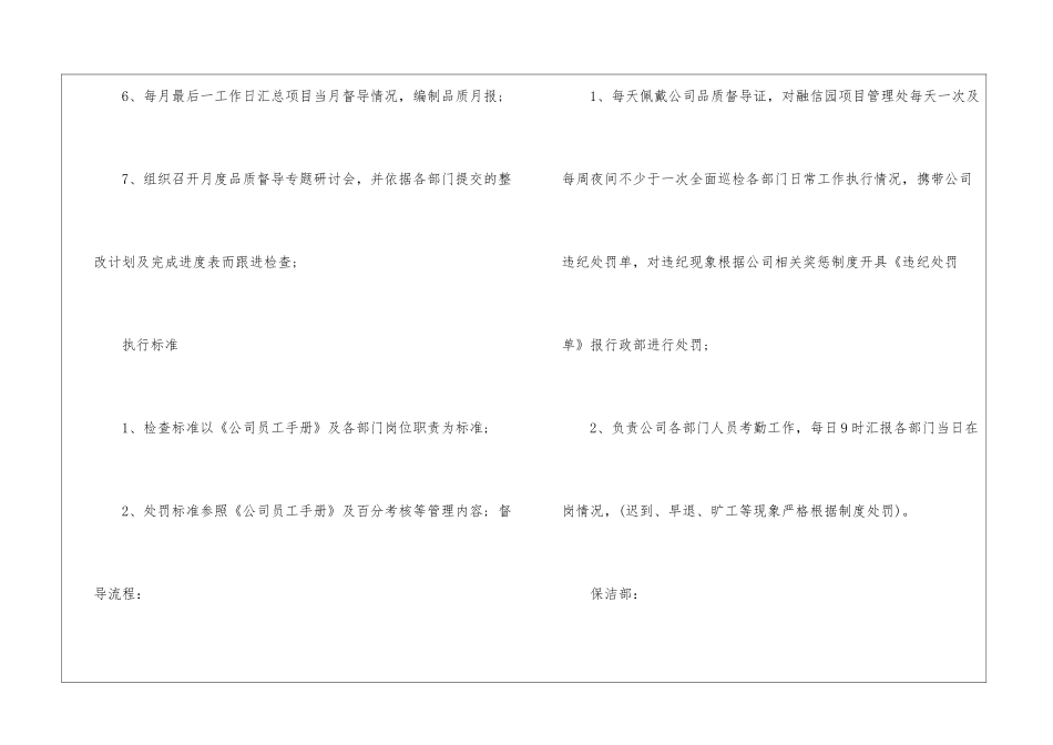 物业品质管理部工作内容_第2页