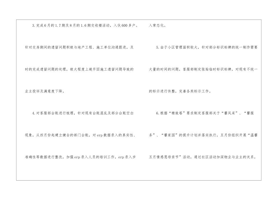 物业客服主管述职_第3页