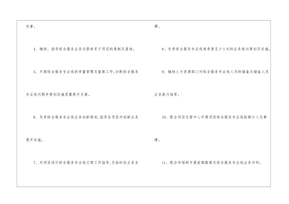物业服务经理岗位职责_第2页