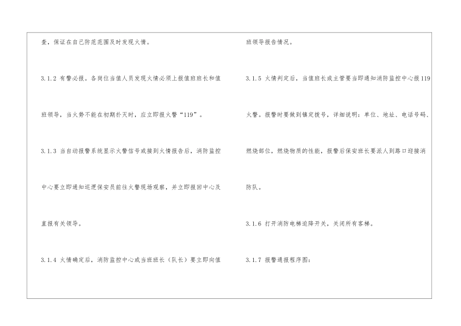 物业消防安全应急预案_第2页