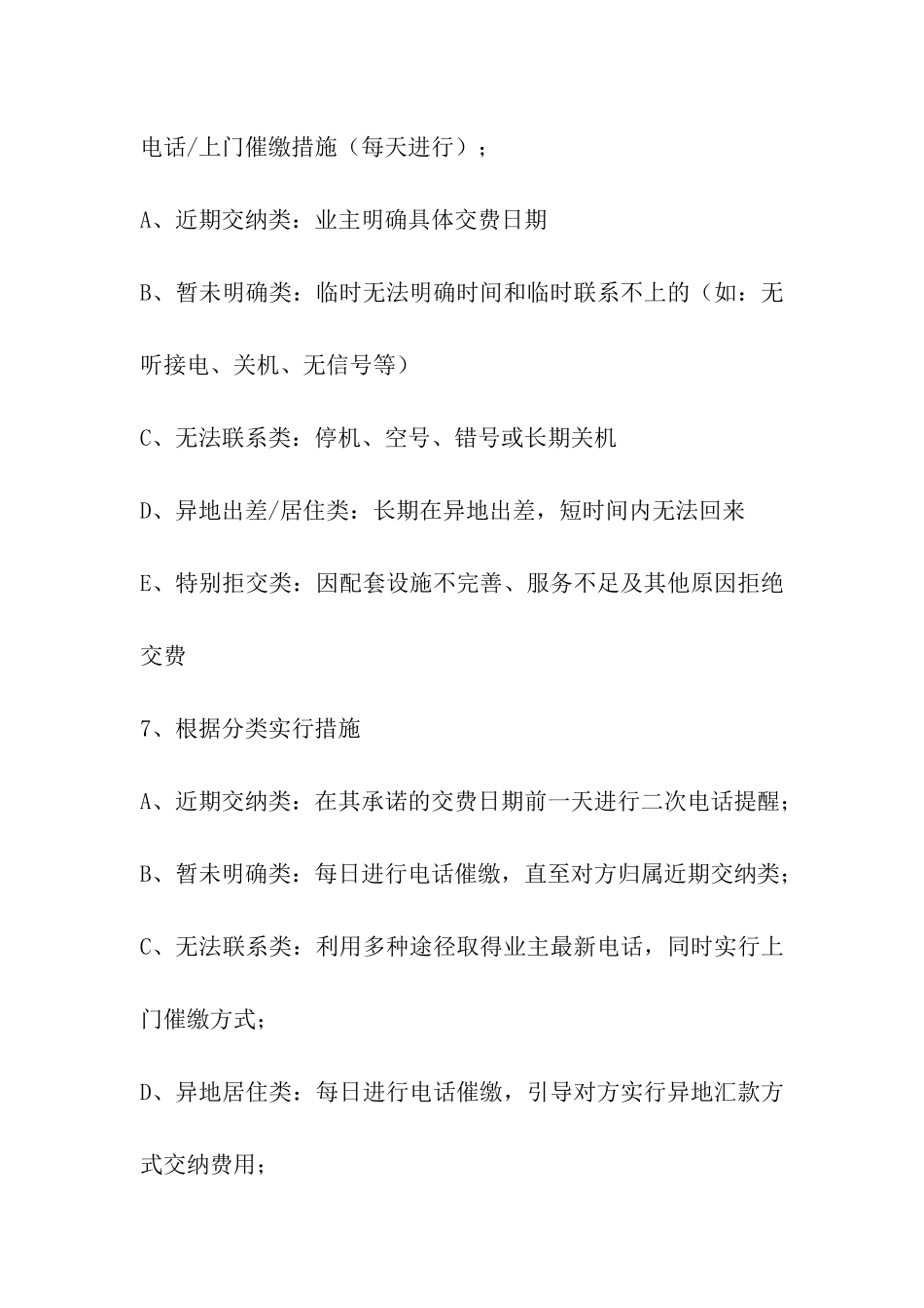 物业管理催费方案_第2页