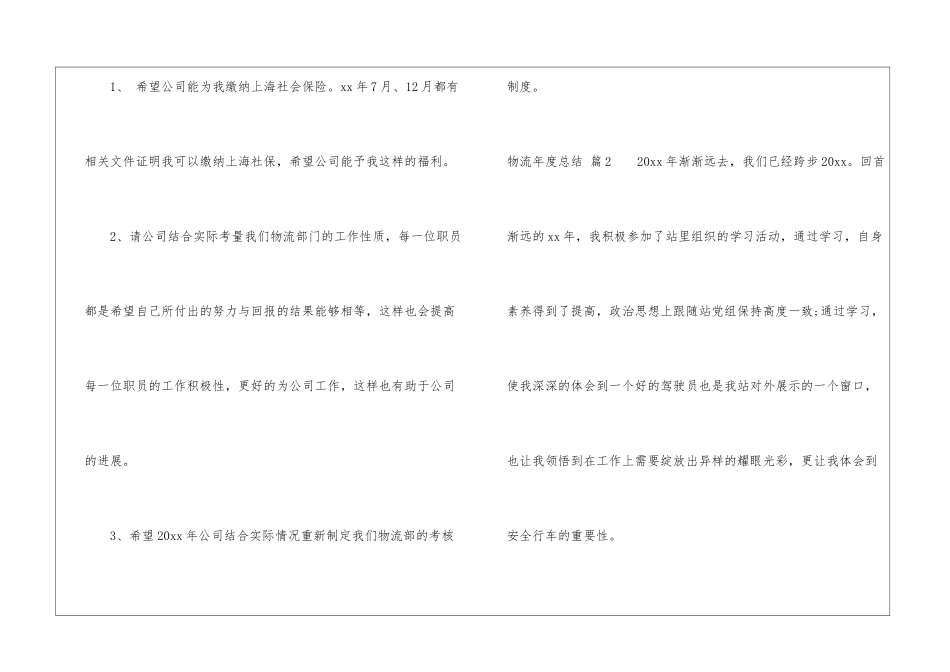 物流年度总结汇总8篇_第3页