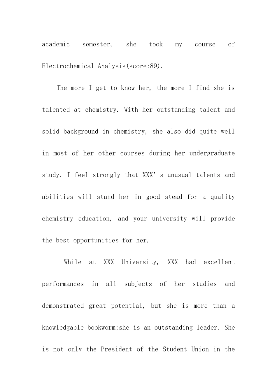 留学导师推荐信_第2页