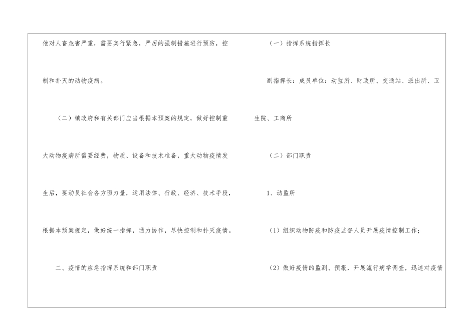 疫情防控应急预案_第2页