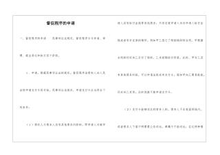 督促程序的申请