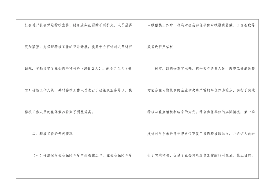社保稽核的工作总结_第2页