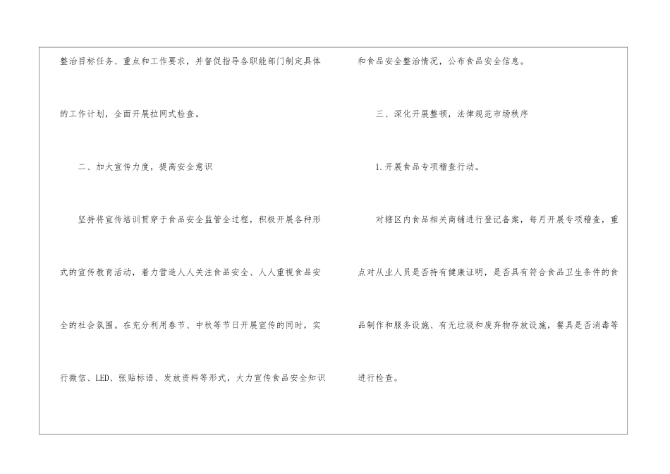 社区2024年食品安全工作总结_第2页