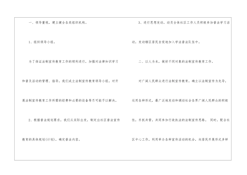 社区五五普法工作总结_第2页