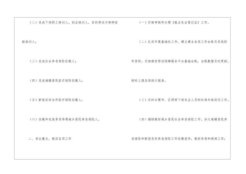 社区劳动保障工作计划5篇_第2页