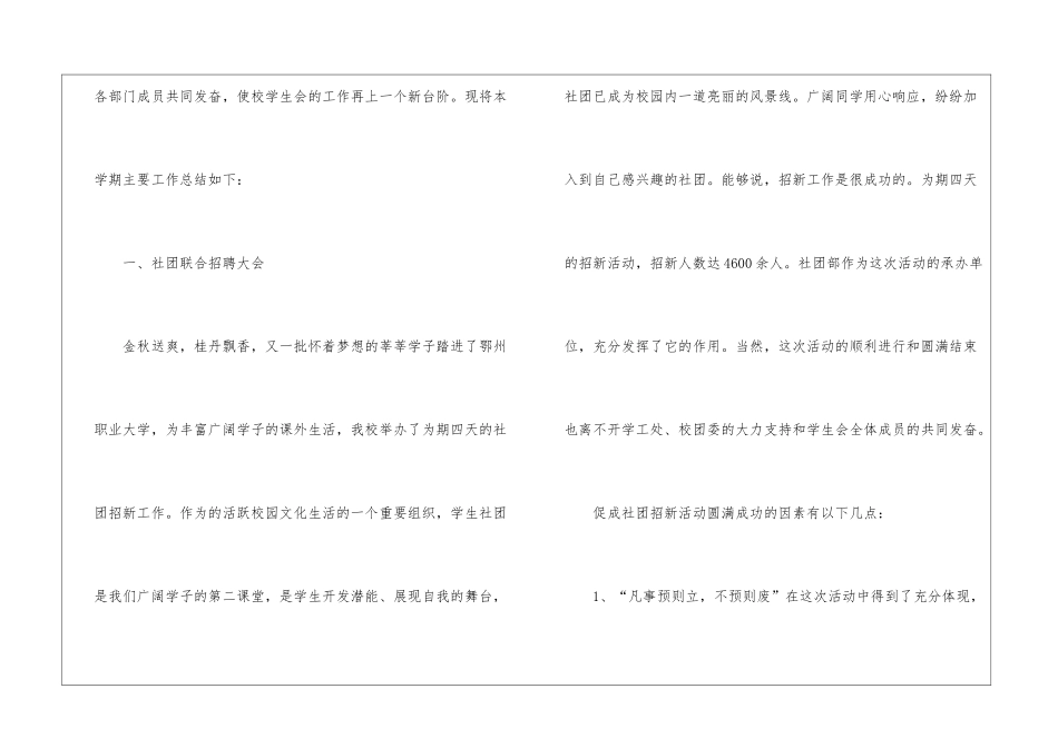 社团年终工作总结六篇_第2页