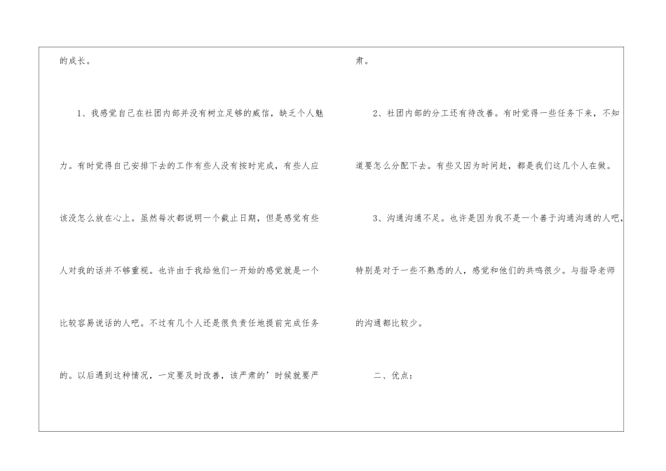 社团负责人学期工作总结_第3页