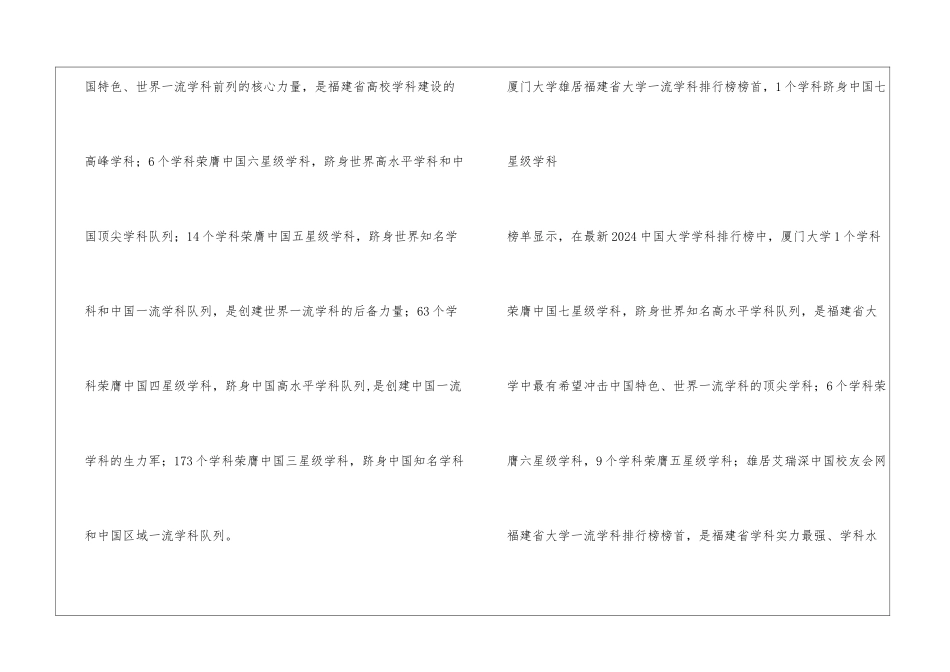 福建所有大学排名-2024年福建省大学排名完整版_第3页