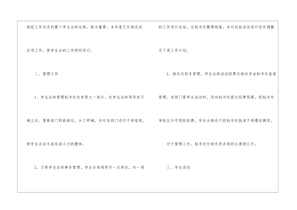 秘书处工作总结_第2页