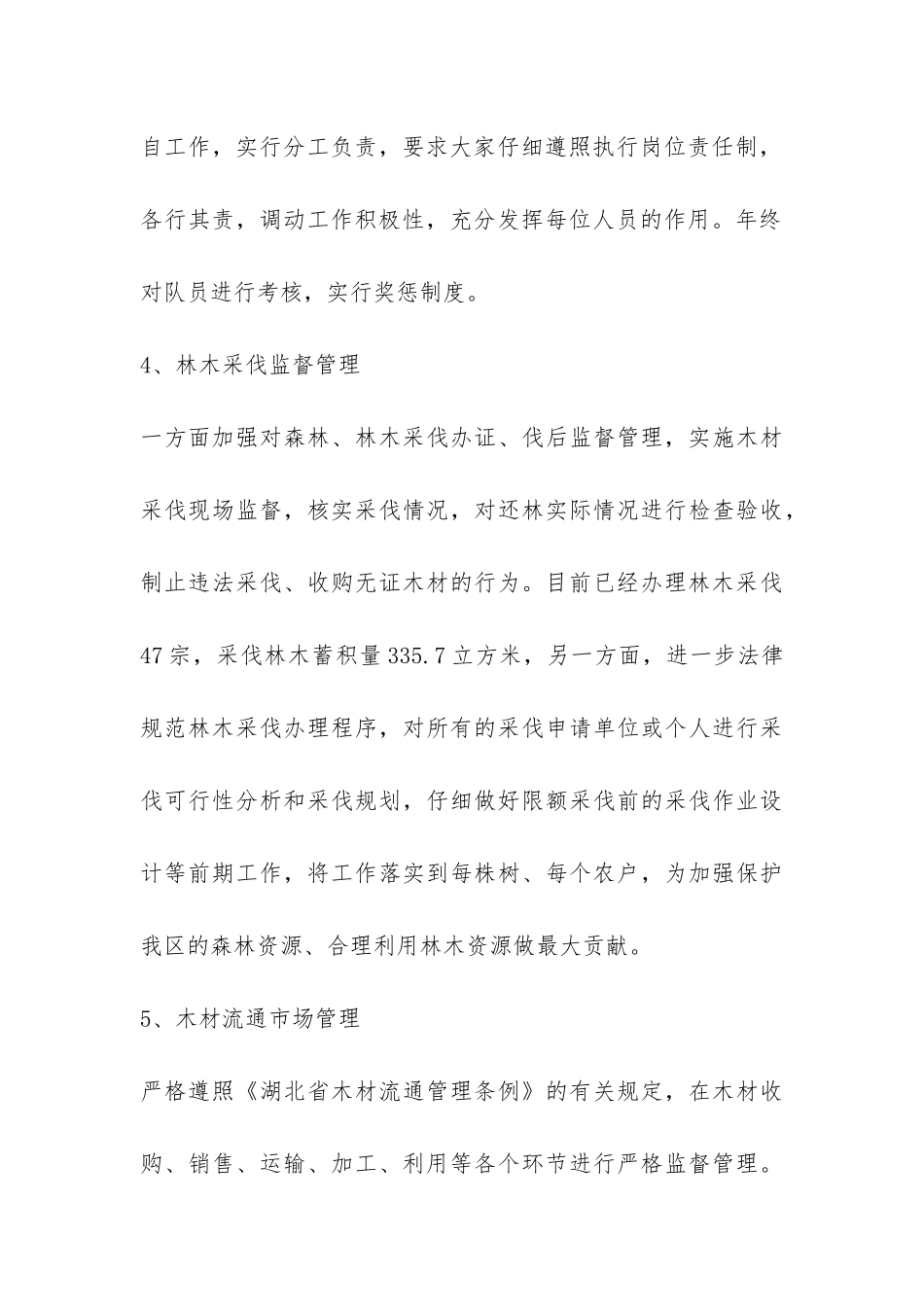 稽查半年度工作总结-_第3页