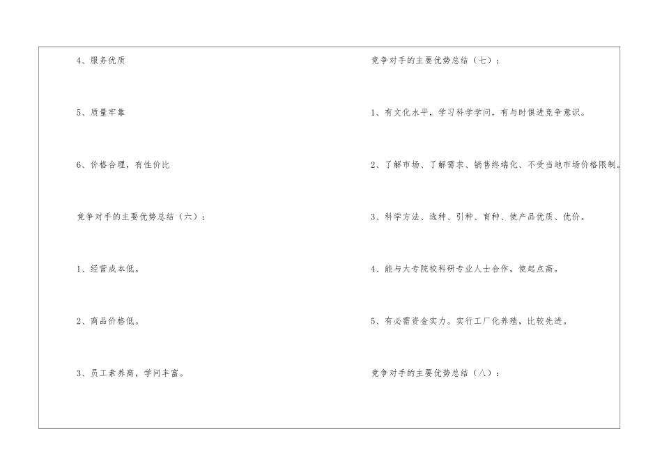 竞争对手的主要优势_第3页