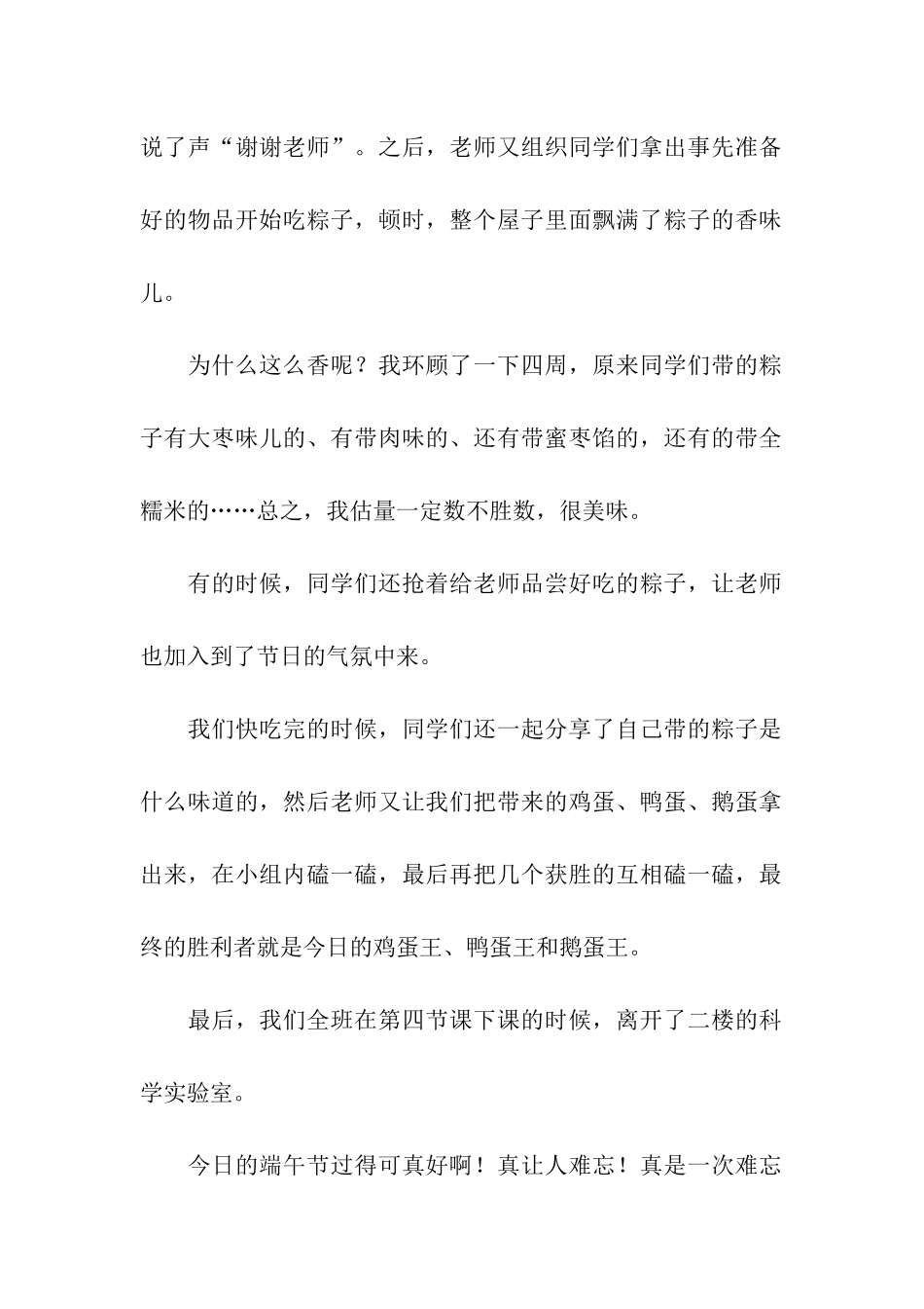 端午节见闻征文_第2页