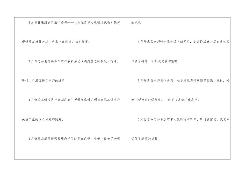 第二学期的教研活动总结-教研活动总结_第3页