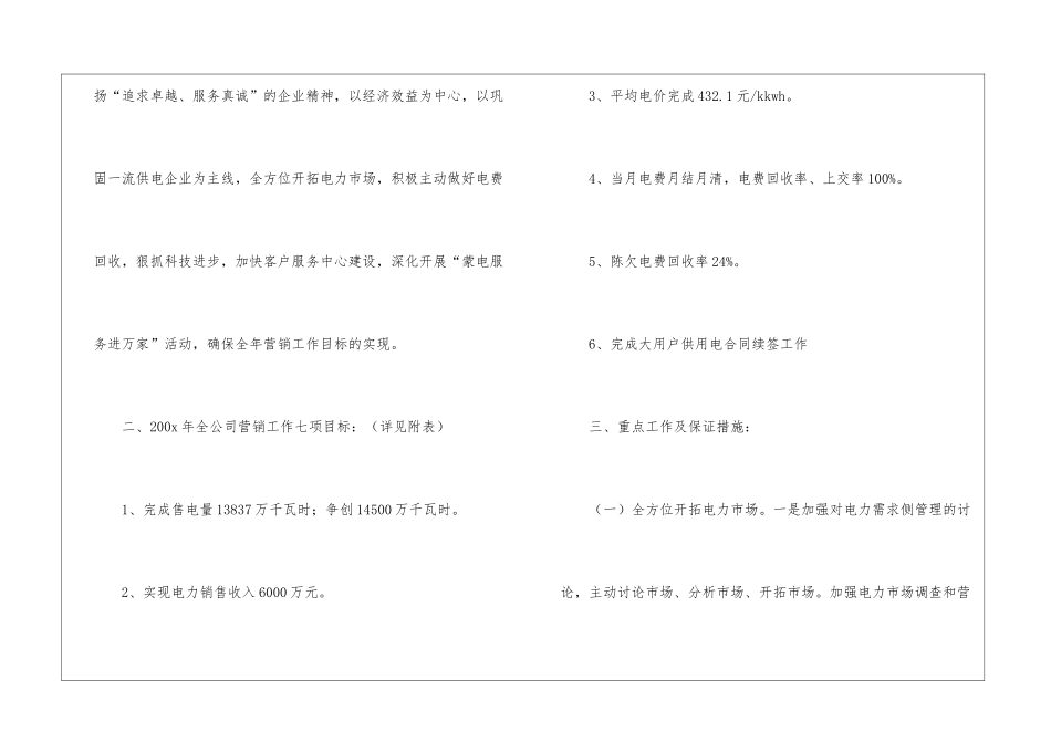 策划部工作计划模板汇总八篇_第2页