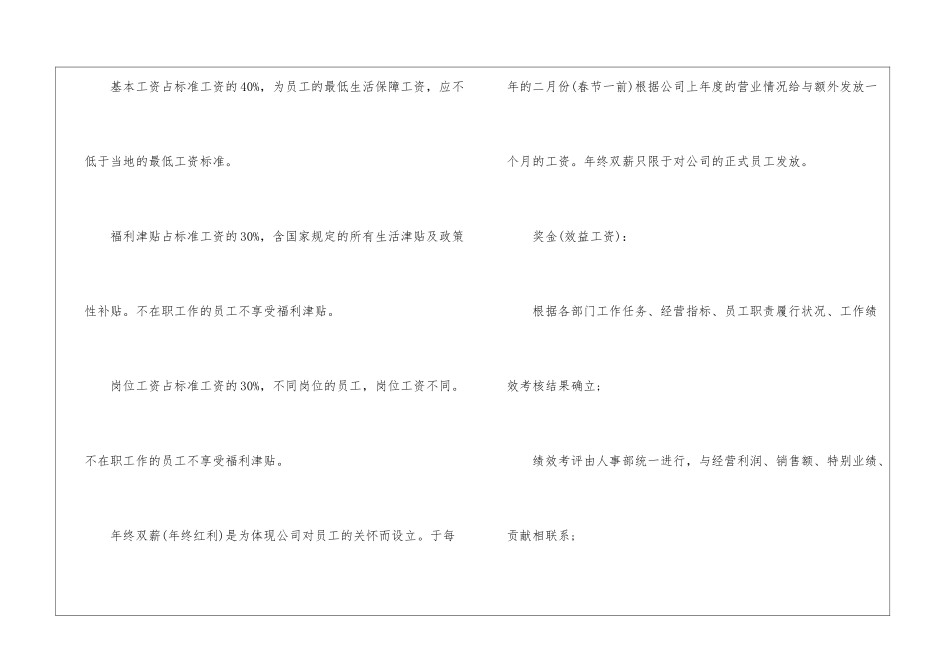 简单的员工薪酬管理制度_第3页