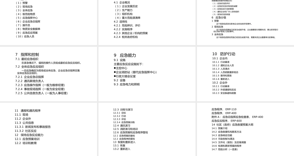 企业应急预案格式与内容示例-3