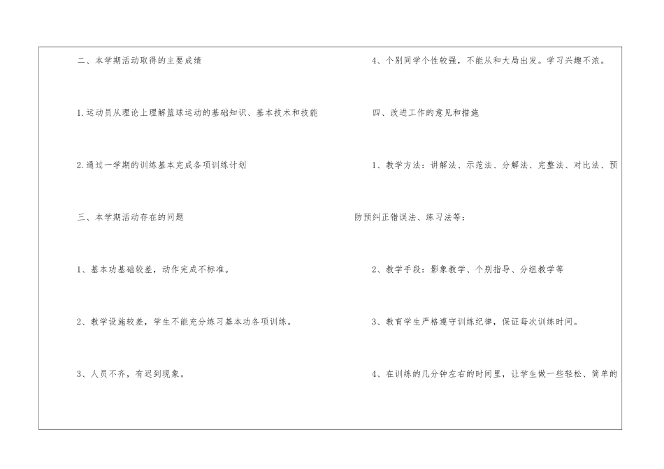 篮球兴趣小组活动总结_第2页
