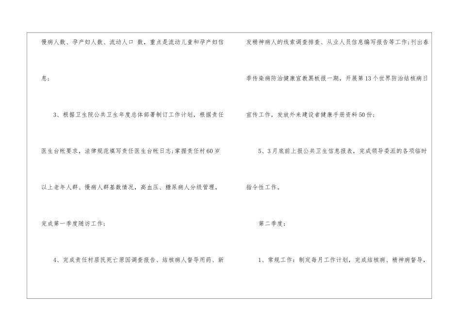 精华医生工作计划_第2页