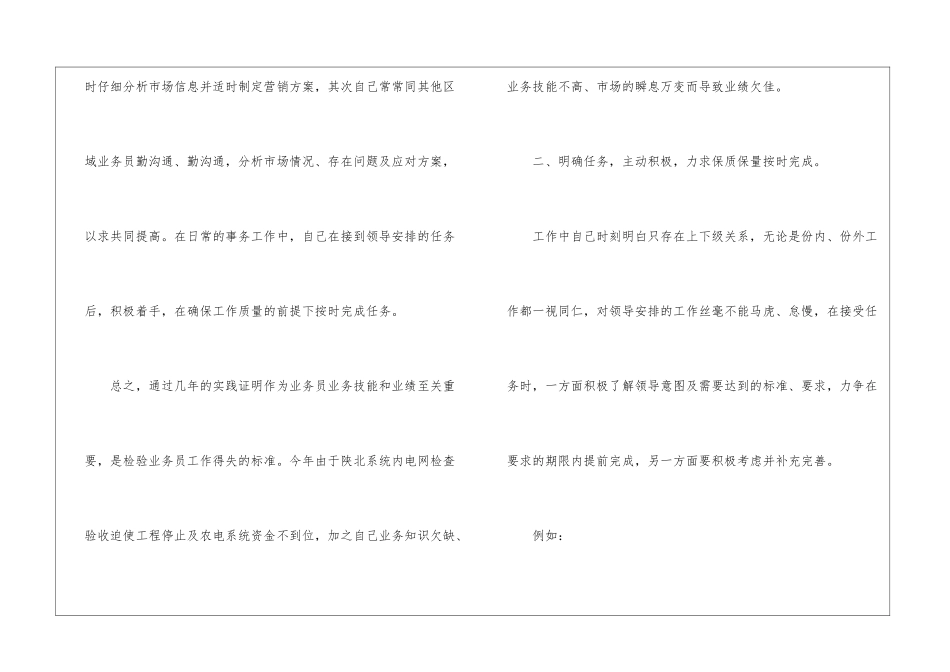 精选业务员年终总结模板汇总5篇_第3页