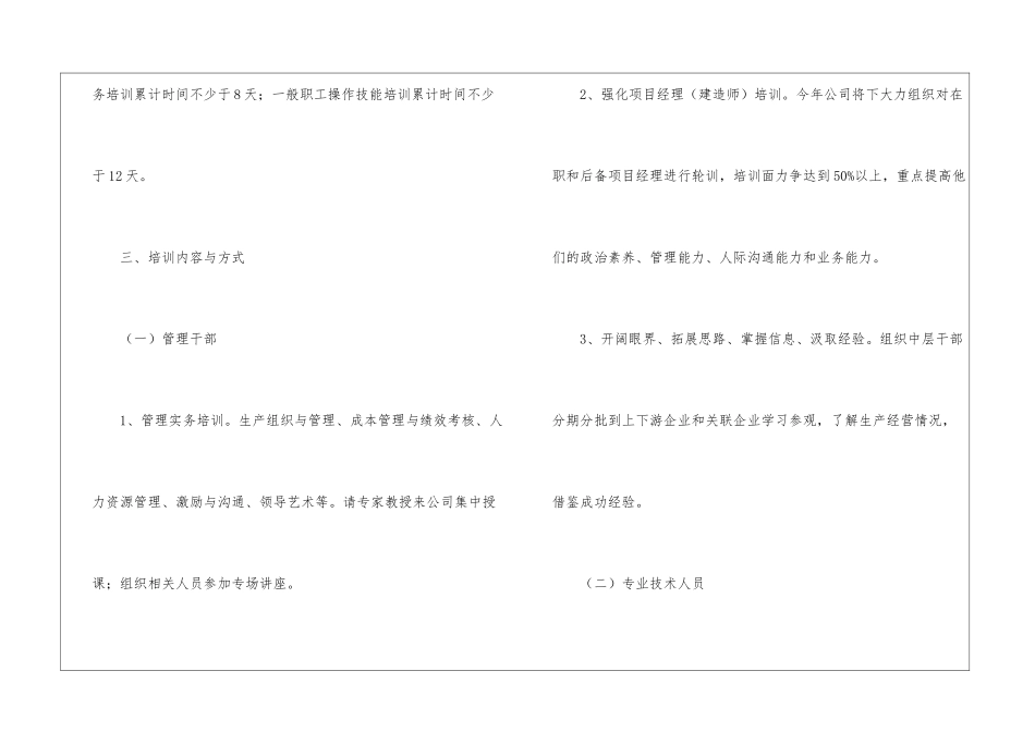 精选企业年度培训计划4篇_第3页