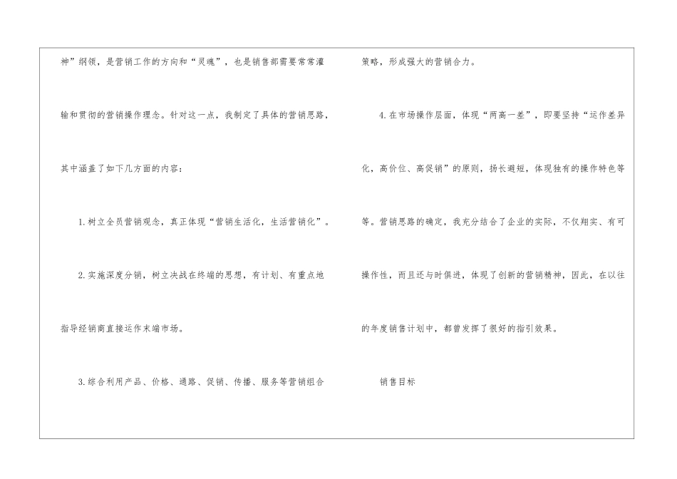 精选公司销售计划4篇_第2页