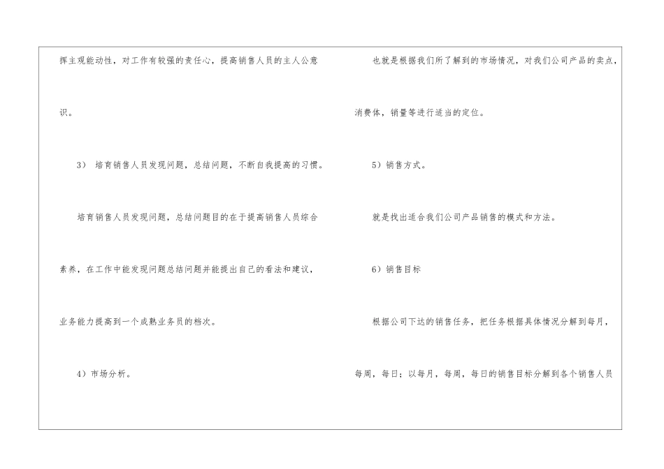 精选公司销售计划汇总5篇_第2页