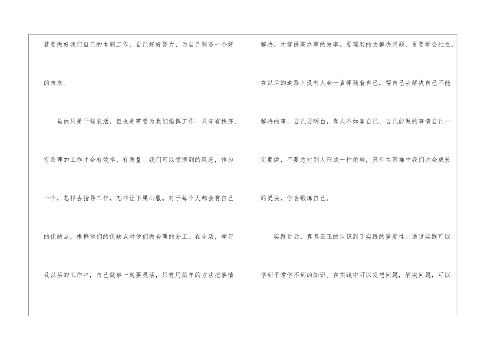 精选大学生个人暑假社会实践报告2024五篇_第3页