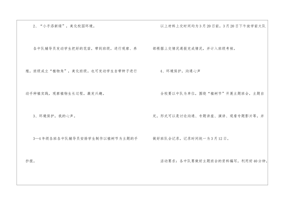 精选植树节活动方案四篇_第3页