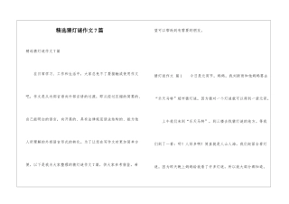 精选猜灯谜作文7篇