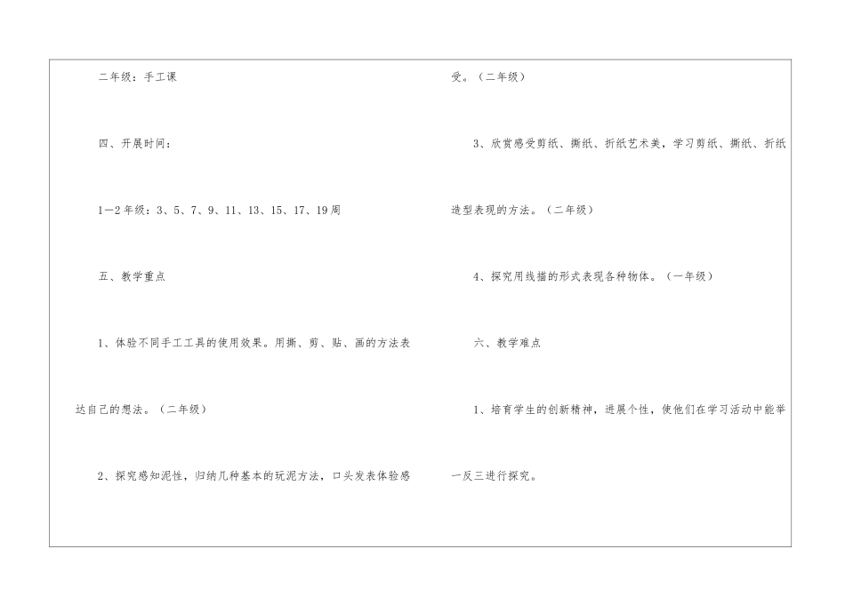 精选美术教学计划集锦六篇_第3页