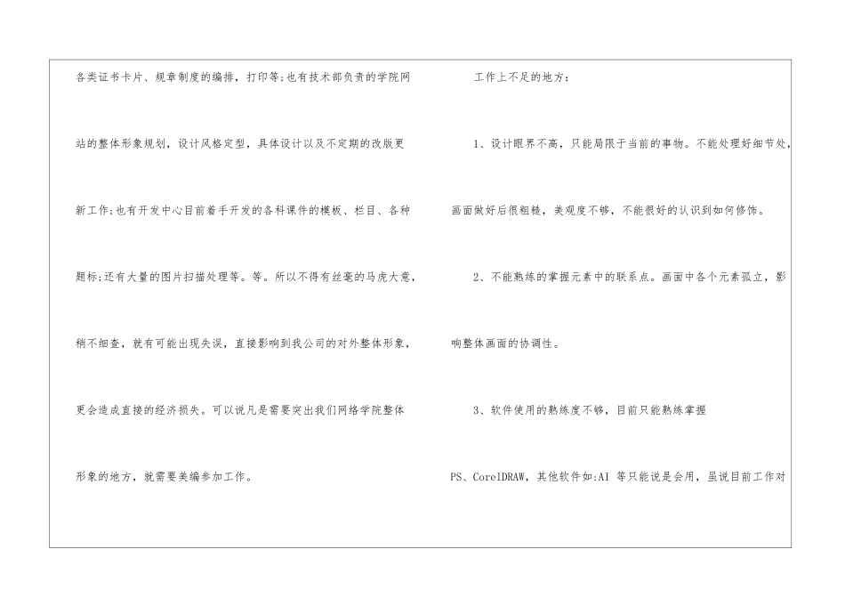 精选设计师个人工作总结模板锦集七篇_第2页