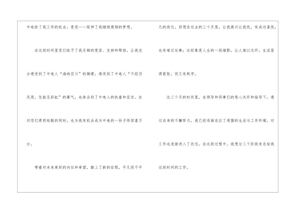 精选试用期工作总结模板10篇_第2页