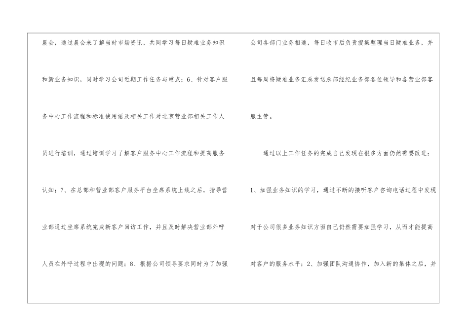 精选试用期工作总结集合八篇_第3页