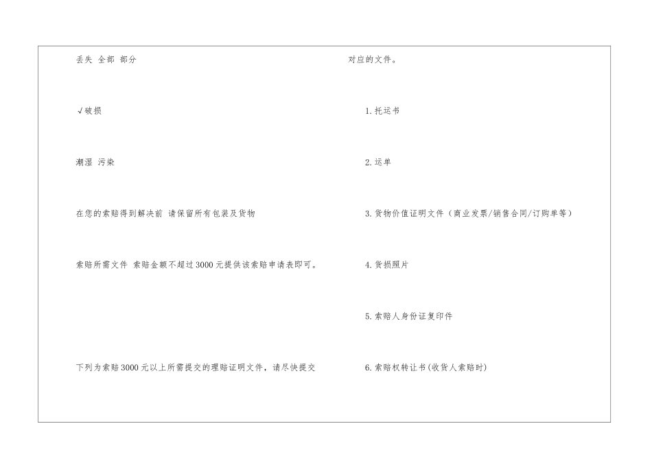 索赔申请书汇总七篇_第2页