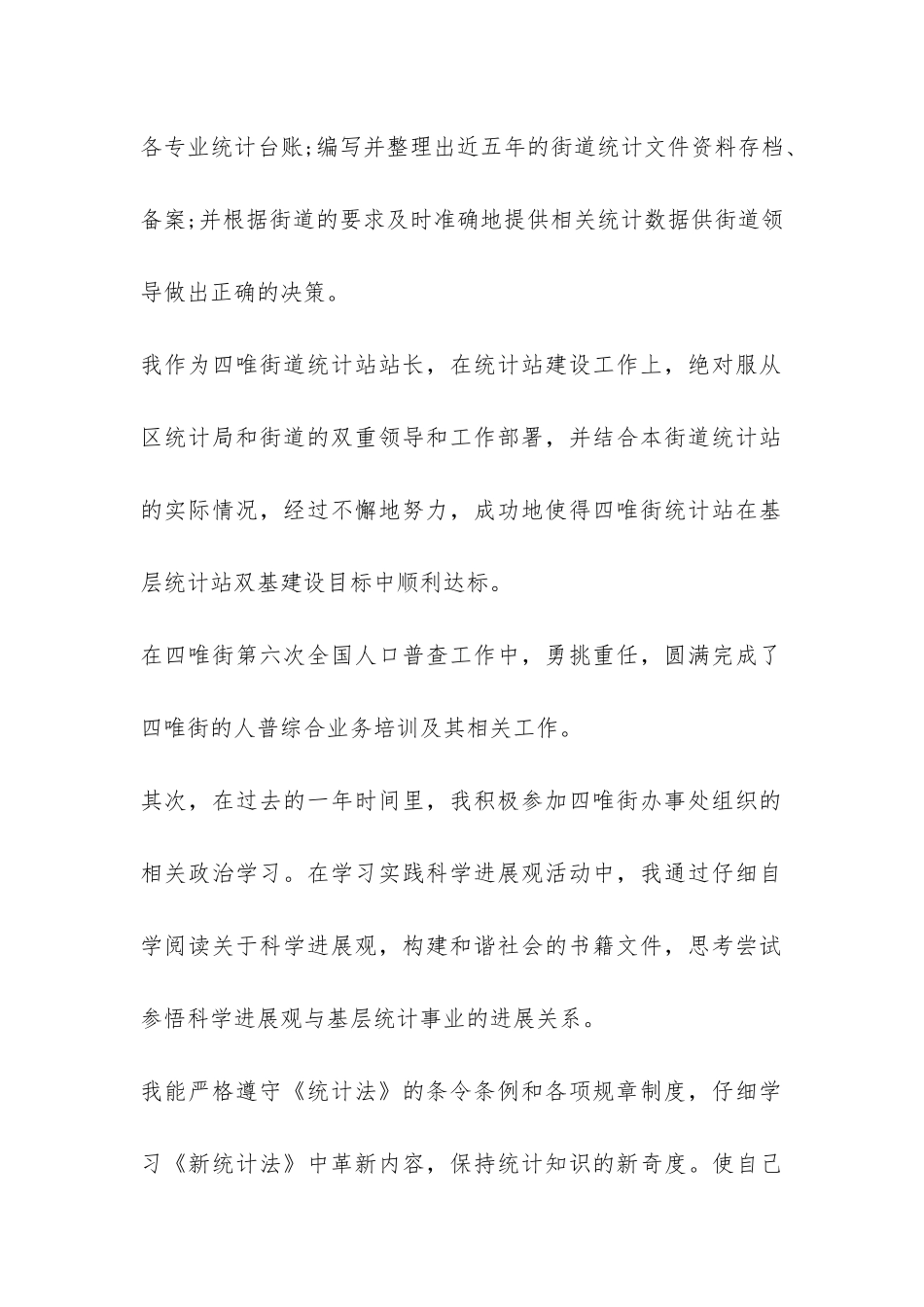 统计员工作总结--_第2页