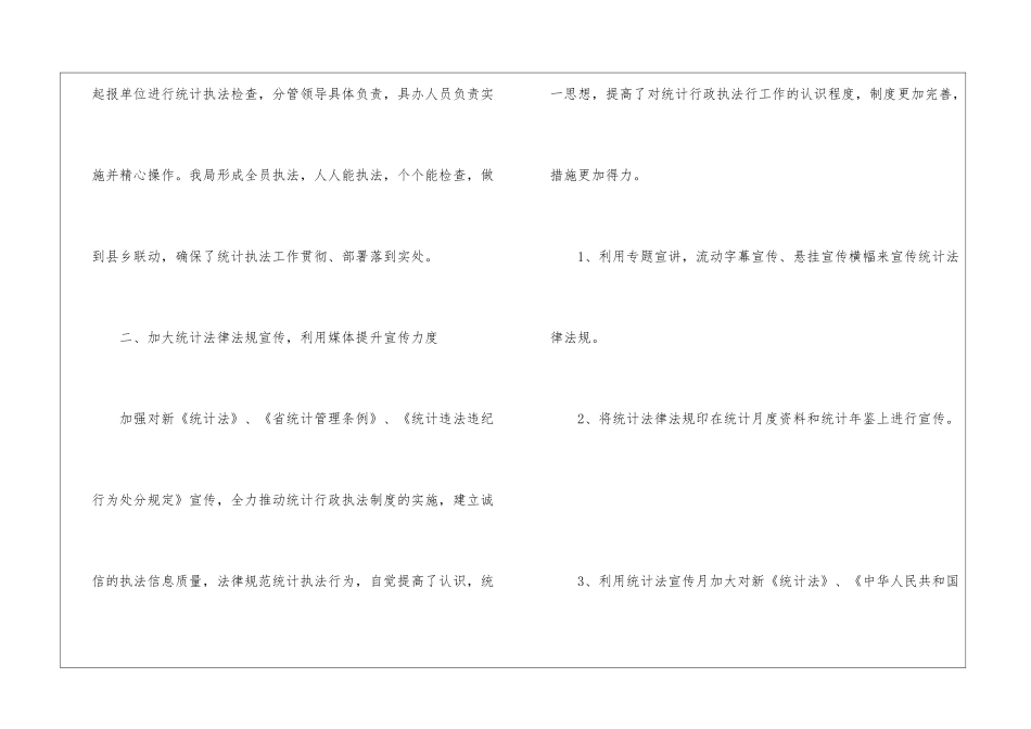 统计局法规执法工作总结_第2页